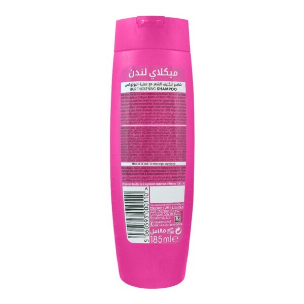Meclay London Hair Thick & Dense Shampoo, 185ml - Image 2