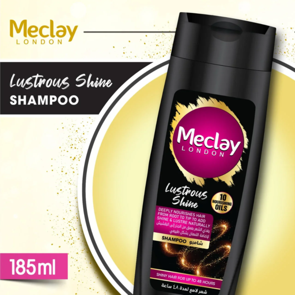 Meclay London Lustrous Shine Shampoo 185ML