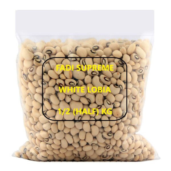 White Lobia 1/2 (Half) KG - Fadi Supreme